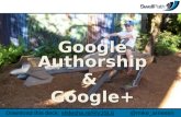 Authorship & Google+ - SEMpdx November 2012