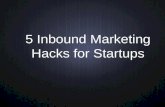 5 Inbound Marketing Hacks - Ben Lang KahenaCon