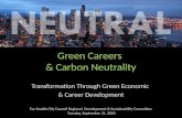 Green Jobs & Carbon Neutrality Presentation