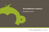 SurveyMonkey Audience Best Design Practices Webinar