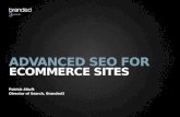 Advanced SEO for ecommerce sites