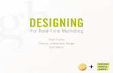 Designing for Real-Time Marketing