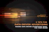 5 Tips for Data-Driven Display advertising - Real Time Bidding Forum 2014