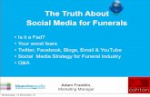 The Truth About Social Media for Funerals - Ashton Symposium