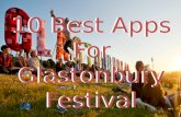 10 Best App For Glastonbury Festival