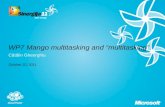 Sinergija 11   WP7 Mango multitasking and “multitasking”