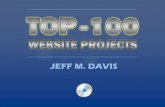 TOP 100 Website Projects - Jeff M Davis - Interactive Marketing