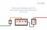 Google: Does your website work for the multi-screen UK consumer?