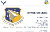 Miller - Space Science - Spring Review 2013