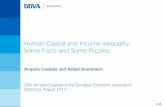 Human Capital and Income Inequality: Some Facts and Some Puzzles