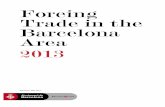 Foreing trade in the Barcelona area 2013