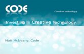 Investing in Creative Technology
