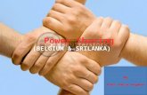 Power sharing in belgium & srilanka