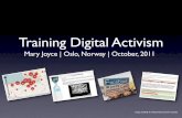 Digital Activism Training of Trainers