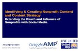 Extending the Reach and Influence of Nonprofits with Social Media