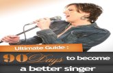 90 days to become a better singer1