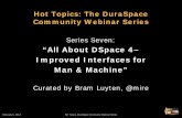 2-5-14 “DSpace User Interface Innovation” Presentation Slides