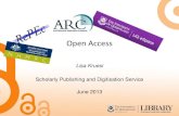 Open access talk 25 June 2013