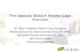 Uppsala Biotech Master Case Overview