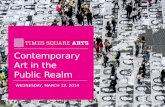 Times Square Arts Initiatives by Sherry Dobbin