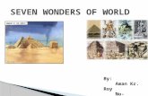 Seven wonders of world
