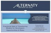 Alternaty - Fractional sale and timesharing - EN