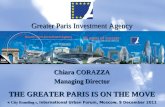 Chiara Corazza. The greater Paris is on the move