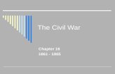 The Civil War Chapter 16