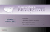 This  Month In  Real  Estate   March 2010