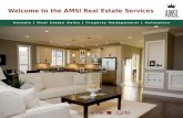 Real Estate Services - AMSI San Francisco [PRESENTATION]