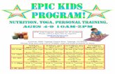 Epic Kids Programs by Kate Von