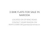 3 bhk flats for sale in Naroda, Ahmedabad. Gujarat.