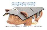 Diversifying Investor Risk Through Equity Sharing