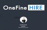 One Fine Hire Pitch Deck