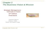 The Business Vision and Mission