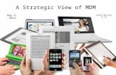 A strategic view of mobile device management