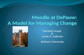 Moodle At DePauw