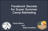 Facebook Secrets of Summer Camp Marketing