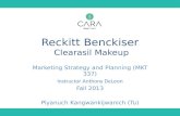 RB Clearasil Makeup: Marketing Plan