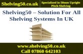 Shelving50 – Solution For All Shelving Systems In UK