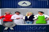 2014 In-Stock Chef Apparel, Aprons & Medical Uniforms Catalog