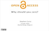 Open Access - why should you care? (Europic 2014)