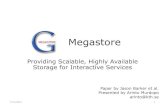 Megastore - ID2220 Presentation