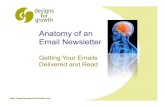 Anatomy Email Newsletter–Getting Your Emails Opened and Read by Designs for Growth