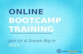 Online Business Bootcamp curriculum 2.0