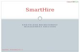 Presentation of SmartHire, complete solution for recruitment consultants
