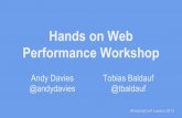 Web Performance Workshop - Velocity London 2013