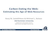 Carbon Dating The Web: Estimating the Age of Web Resources