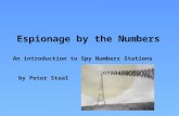 Lecture - Espionage by the Numbers: Introduction to Number Stations - Delft University 2011