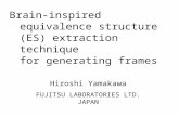 Brain-inspired equivalence structure extraction technique for generating frames